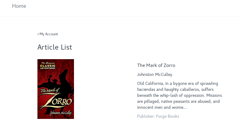 new web list